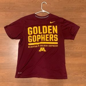 Men’s Nike DriFit Minnesota Golden Gophers Size M